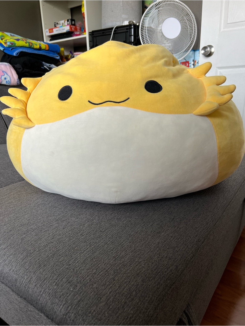 24 inch yellow breaded dragon squishmallow